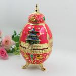 Shinny Gifts Home Decor Metal Craft Gifts Antique Metal Toothpick Holder