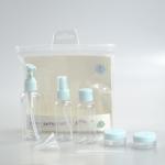 50g/60g Capacity Plastic Travel Set Cosmetic Container for Essential Travel