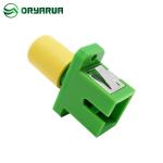 Ceramic Sleeve Hybrid Fiber Optic SC To ST Adapter For CATV CCTV FTTH
