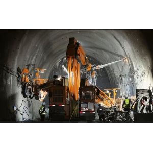 Robotic Drilling And Anchor Grouting Machine With 1.2MPa Grouting Pressure