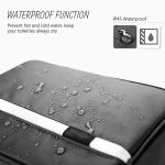 Unisex Folded Compact Toiletry Bag With 4 Compartments