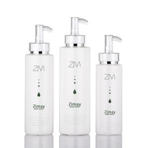 China empty 4 Oz Plastic Lotion Bottles HDPE Material With 58mm Pump factory