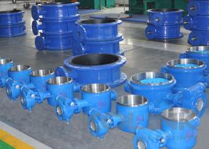 China Butt Weld Butterfly Valve Cast Steel High Pressure Triple Offset factory