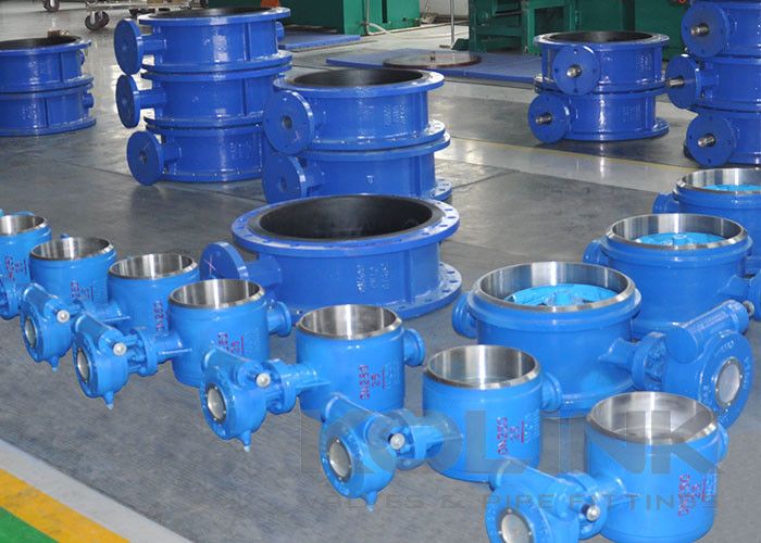 China Triple Offset Butterfly Valve Cast Steel High Pressure Butt Weld factory