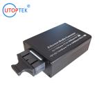 Mini 10/100/1000m Fiber Optic Sc Media Converter gigabit mini fiber media