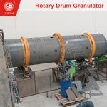 Round Ball Shape Compound Fertilizer Drum Gear Granulator For Customizable