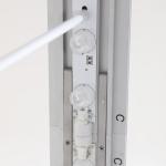 80mm SEG Tension Fabric Light Box 8ft Straight Tension Fabric Display ISO
