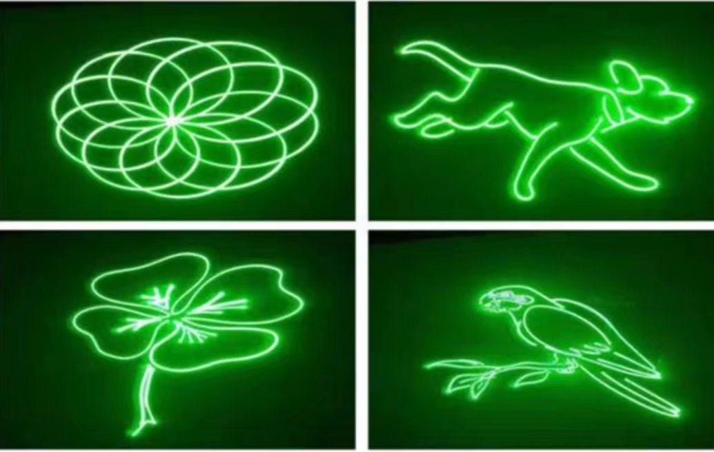 IP33 Rated Multi Laser Light Mini 3W RGB For Outdoors Full Color Animation Disco