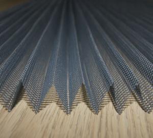 China polyester insect window screen,pleated fly screen,Folding Window Screen factory