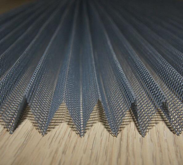 fiberglass plisse insect screen,Pleated Window Screen,16*18 Folding Insect