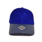 Fashion Custom PU Brim 6 Panel wool Baseball Cap Hats High Quality Luxury
