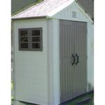 Fireproof ISO14001 12mm Plastic Shed House Stainless Steel