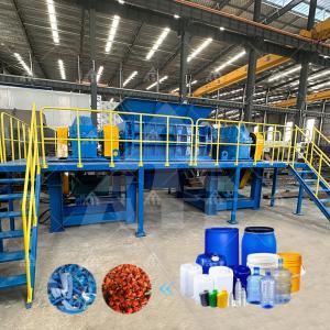 China PVC PET ABS Car Shell Shredder 17000kg/H Scrap Metal Shredder Machine factory