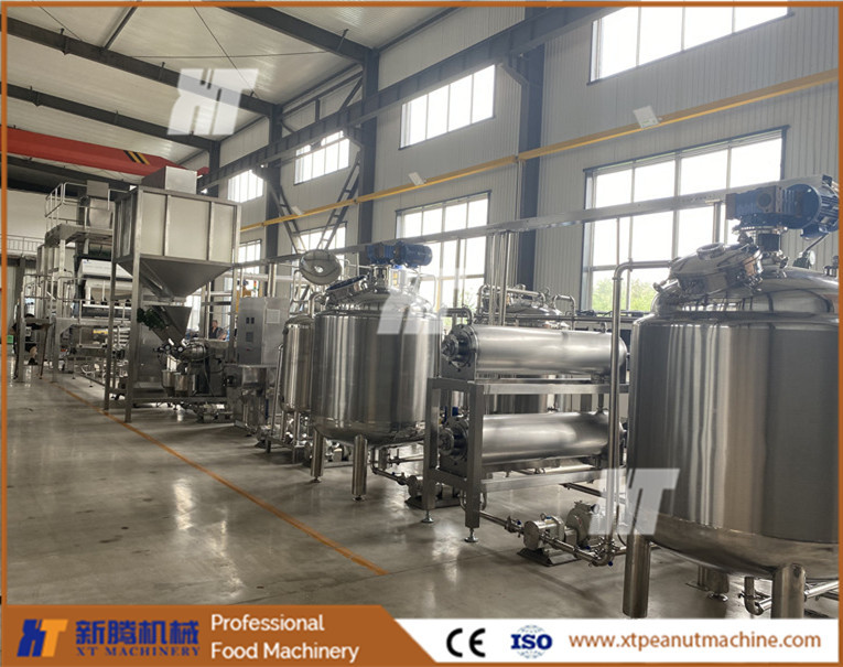 ISO Peanut Paste Machine SUS304 Peanut Butter Processing Machine