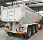 U Type Semi Trailers 80 tons Truck Semi Trailers U Type Dump Truck Semi Trailers