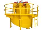 Yellow Hydrocyclone Water Treatment Water Flow 150m3 Per Hour Water Filter