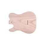 Vintage Ashtree Wood Guitar Body For Tele Electric Guitar Natural Color