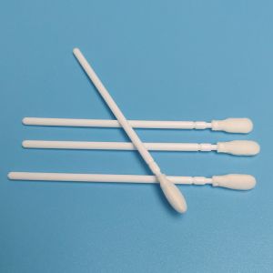 Foam Tip Oral Mouth Collection Self Collected Nasal Swab , Sampling Flocked Swab