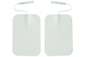 China 60*90mmfoam therapy massager electrode pads with 4 electrodes tens physiotherapy factory
