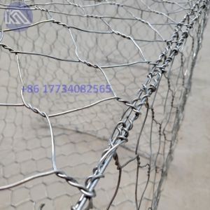 PVC Galvanized Gabion Basket Retaining Wall