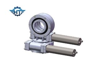 China ZSDE5 Worm Gear Solar Slew Drive For Heliostat/Tower Station, Dual Axis Solar Trackers factory