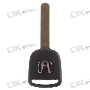 China honda replacement transponder flat keys with high hardness factory