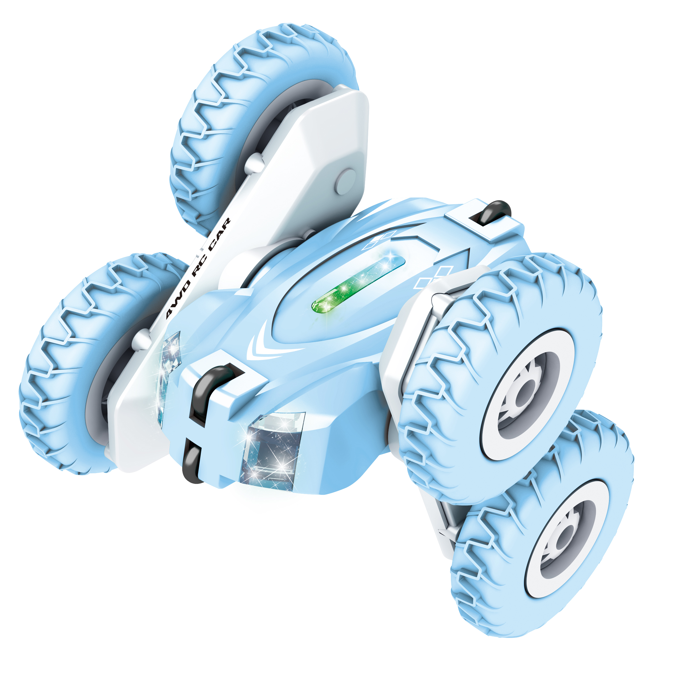 Electric Stunt Car Double-sided Swing Arm Tumbling Car Remote Control High Speed Toy for Kids