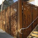Polished Metal Decorative Panels Artistic Corten Steel Stainless Steel