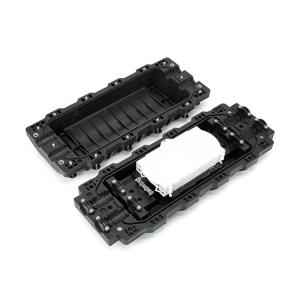 China Inline Outdoor Fiber Enclosure 4 Port 288 Core For FTTH factory