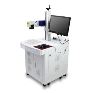China Desktop Table Industrial Laser Marking Systems For Metal Plastic Phone Case factory