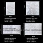 Ice Pack Sheet Absorption Water Fabric Reusable Freezer Dry Ice Cold Packs Gel