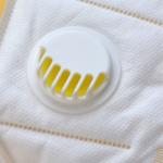 Adult Folding FFP2 NR Face Mask Valved Dust Mask