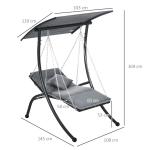 Custom Logo Single Hanging Swing Chair for Outdoor Leisure in Beach Patio and