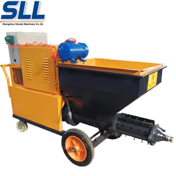 380V/7.5W CE Certificate Gypsum Cement Rendering Spray Machine Adhesive Plaster