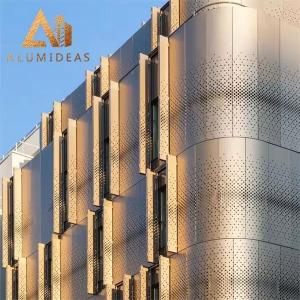 China Aluminium facade metal color design factory