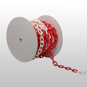 China Strong Plastic Barrier Chain , Durable PE Material Safety Plastic Chain factory