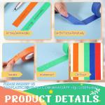 Lab Labeling Tape Variety Pack 500 Inch Long X 3/4 Inch Width Laboratory