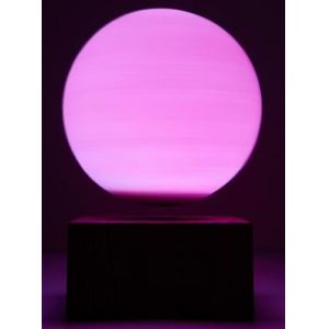 China Wireless rechargable colorful magnetic floating levitation moon lamp light night lamp factory