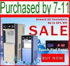 China Touch Pad.Remote control Ice Cream Machine/Frozen Yogurt machine/Maquina de helado factory