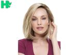 New Style Normal Lace Short Synthetic Wigs Heat Resistant Machine Made