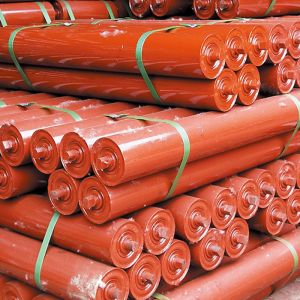 Mines PVC PVG Tandem Conveyor Carrier Roller