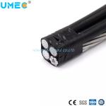 Power Aluminum Conductor XLPE Insulated Aerial Bundle Cable ABC Cable with Round