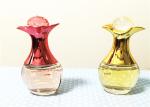 SGS Customized Fancy Glass Empty Pump Bottles Color For Perfume Packing