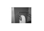 Disabled Safety Toilet Cubicle Hardware , Stainless Steel / Nylon Grab Bar