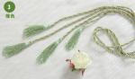 tassel with cord for curtain garments polyester Handmade decoration tassel,9cm