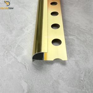 China Aluminum Tile Trim Corner Wall Decorative Aluminum Quadrant Tile Trim factory