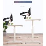 Stainless Steel Frame Nordic Mid Century Wooden Standing Table with Unique
