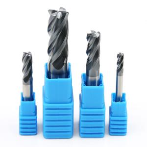China HRC45 Solid Corner Radius End Mill Rounded Corners Milling Cutter factory