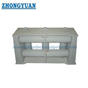 China CB 3062 Type D Seven Tube Rollers Universal Fairleads with Upper Roller Ship Towing Equipment factory