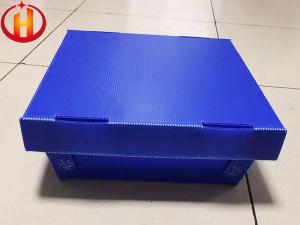 China High Strength 4mm Corrugated Plastic Totes With Lids Eco Friendly Correx factory